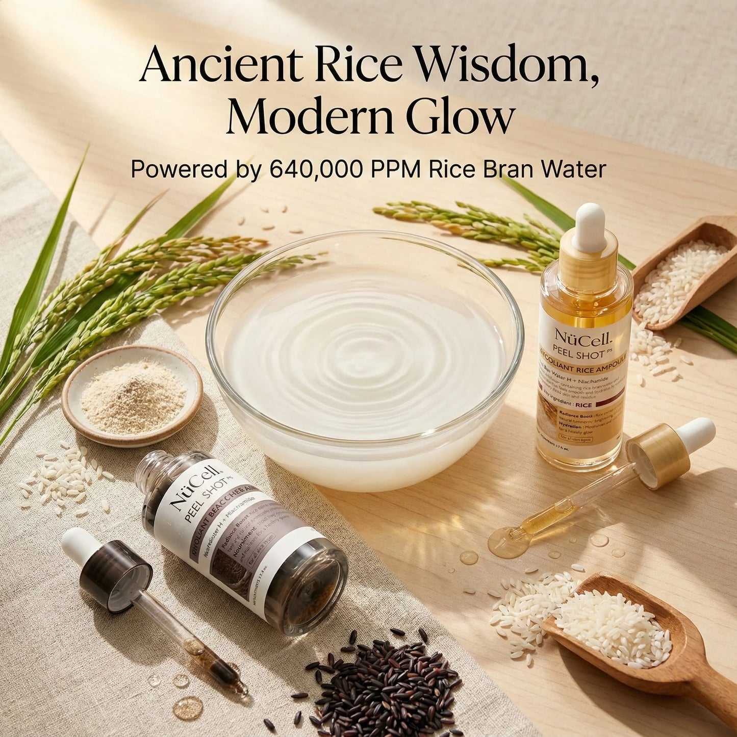 Peel Shot Glow Rice Ampoule Duo